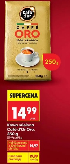 Kawa mielona Café d'Or Oro