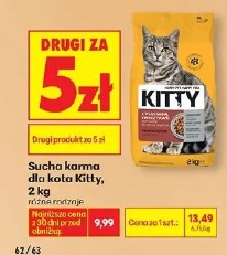 Kitty sucha karma dla kota, 2 kg