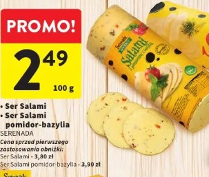 Ser Salami pomidor-bazylia Serenada