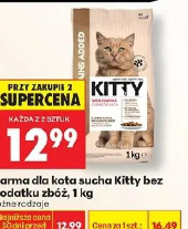 Kitty karma dla kota sucha bez dodatku zbóż