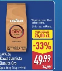 Lavazza Kawa ziarnista Qualita Oro