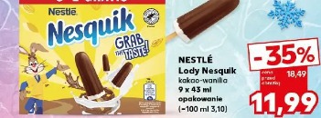 Nestlé Lody Nesquik kakao-wanilia