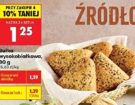 Bułka wysokobiałkowa
