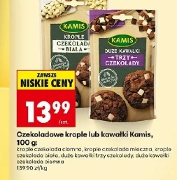 Czekoladowe krople lub kawałki Kamis