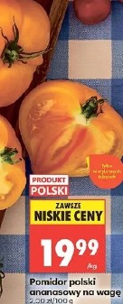 Pomidor polski ananasowy