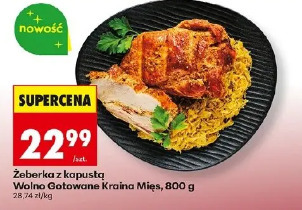 Żeberka z kapustą Wolno Gotowane Kraina Mięs