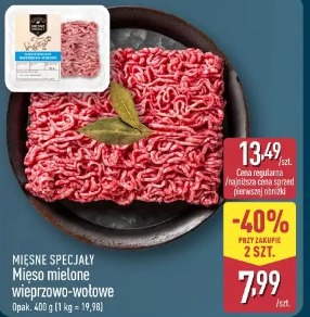 Mięsne specjały mięso mielone wieprzowo-wołowe