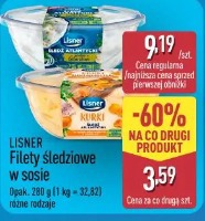 Lisner Filety śledziowe w sosie