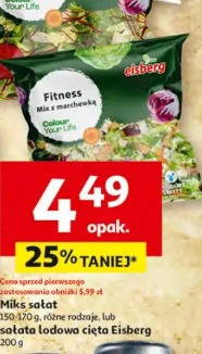 Miks sałat, sałata lodowa cięta Eisberg