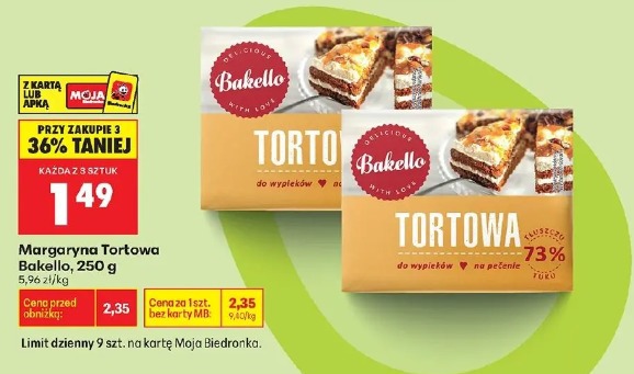 Margaryna Tortowa Bakello
