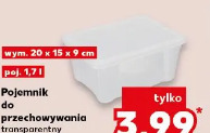 Pojemnik do przechowywania transparentny
