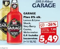 Garage Piwo 8% alk. Lemon & Lime Shock, Cosmo, Margarita