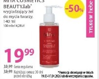 Miya Cosmetics BEAUTY.lab wygładzający żel do mycia twarzy