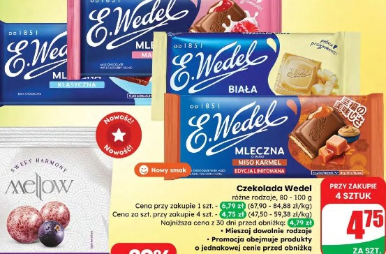 Czekolada Wedel