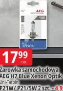 Żarówka samochodowa AEG H7 Blue Xenon Optik Uni-Tarpin P21W/P21/5W 2 szt.