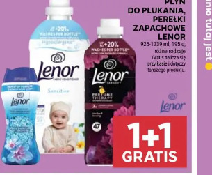 Lenor płyn do płukania, perełki zapachowe