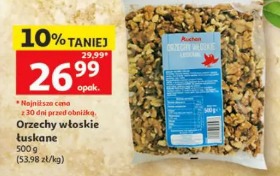 Orzechy włoskie łuskane Auchan