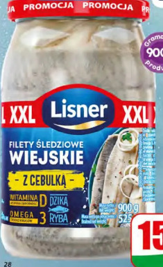 Filety śledziowe wiejskie Lisner