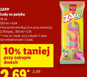 Zapp Lody na patyku