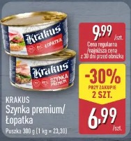 Krakus szynka premium/łopatka