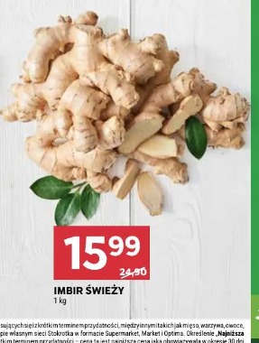 Imbir świeży