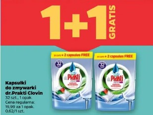 Kapsułki do zmywarki dr.Prakti Clovin