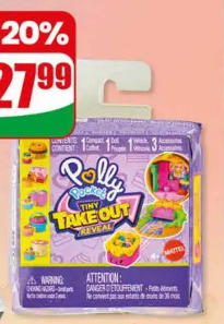 Polly Pocket tiny take out reveal