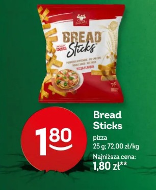 Bread Sticks pizza
