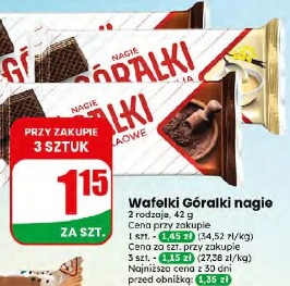 Wafelki Góralki nagie