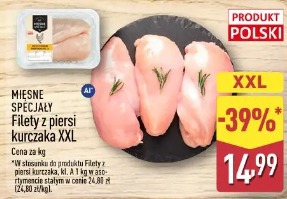 Filety z piersi kurczaka XXL