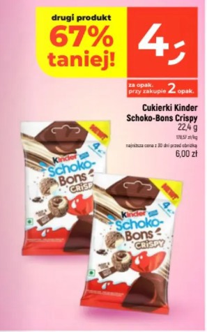 Cukierki Kinder Schoko-Bons Crispy