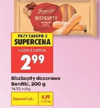 Biszkopty deserowe Bonitki