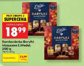 Bombonierka Baryłki klasyczne E.Wedel