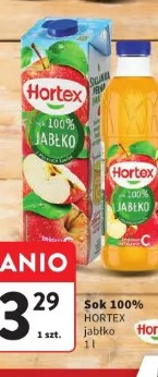 Sok 100% HORTEX jabłko