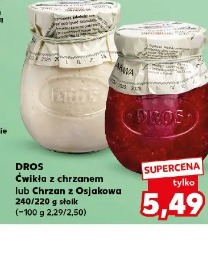 Ćwikła z chrzanem lub chrzan z osjakowa Dros