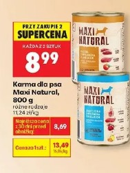 Karma dla psa Maxi Natural