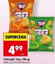 Chrupki Top, pizza, grillowany kurczak