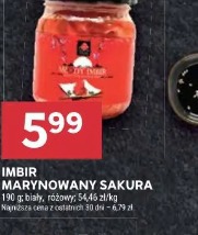 Imbir marynowany Sakura