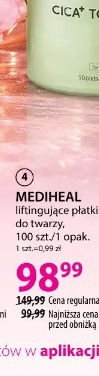 MEDIHEAL liftingujące płatki do twarzy