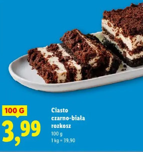 Ciasto czarno-biała rozkosz