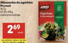 Mieszanka do ogórków Prymat