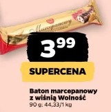Baton marcepanowy z wiśnią Wawel