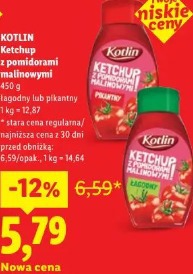 Kotlin Ketchup z pomidorami malinowymi łagodny lub pikantny
