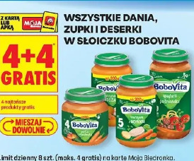 Wszystkie dania, zupki i deserki w słoiczku Bobovita