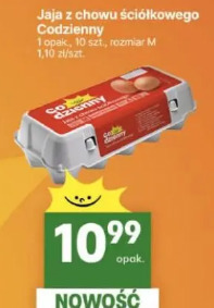 Jaja z chowu ściółkowego Codzienny