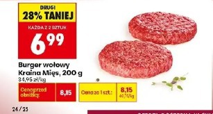 Burger wołowy Kraina Mięs
