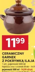 Ceramiczny garnek z pokrywką Ilaja