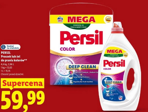 Persil proszek lub żel do prania kolorów