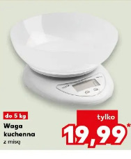Waga kuchenna z misą