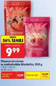 Owoce mrożone w czekoladzie Marletto